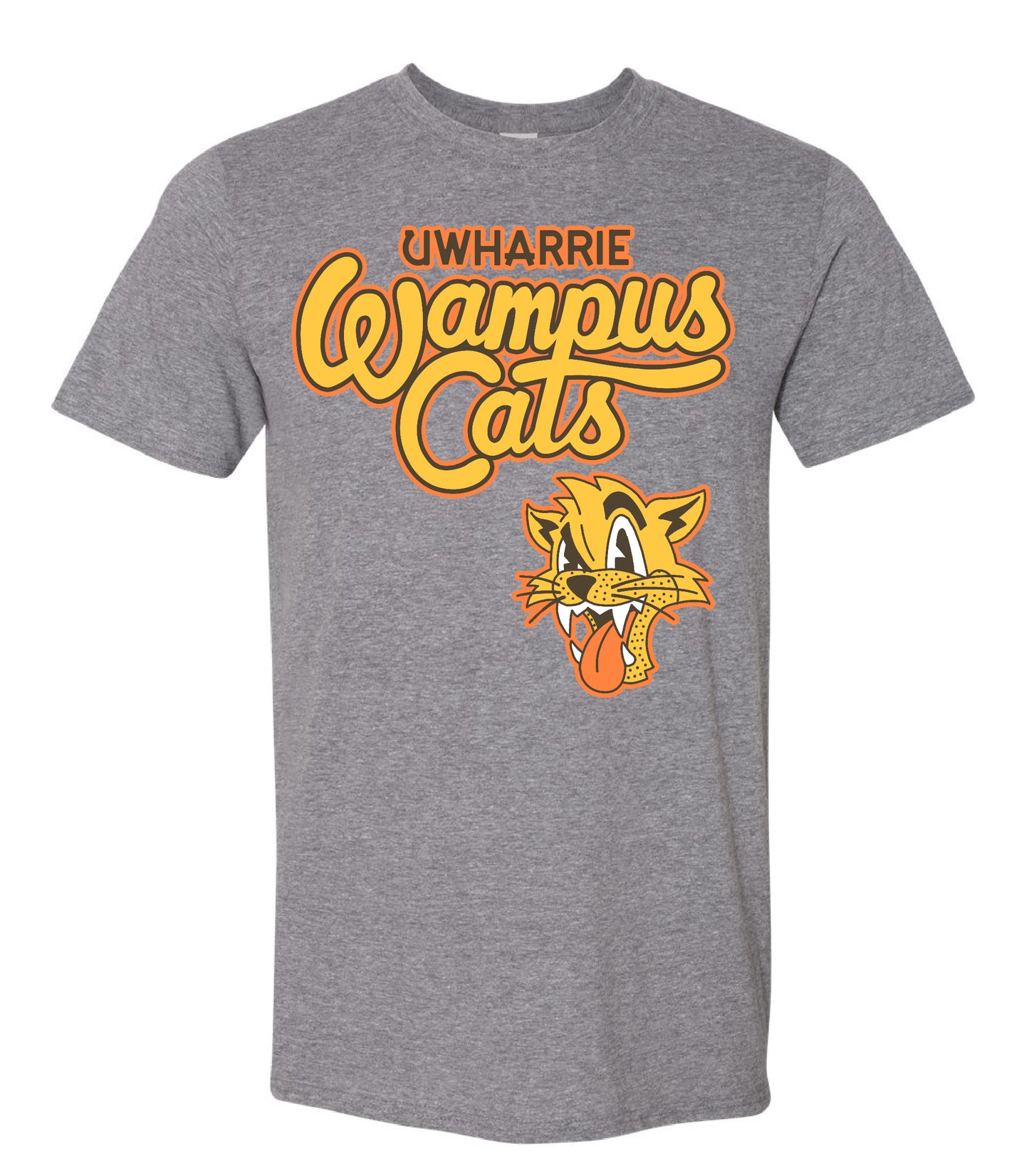 Wampus Cats T-shirt Grey